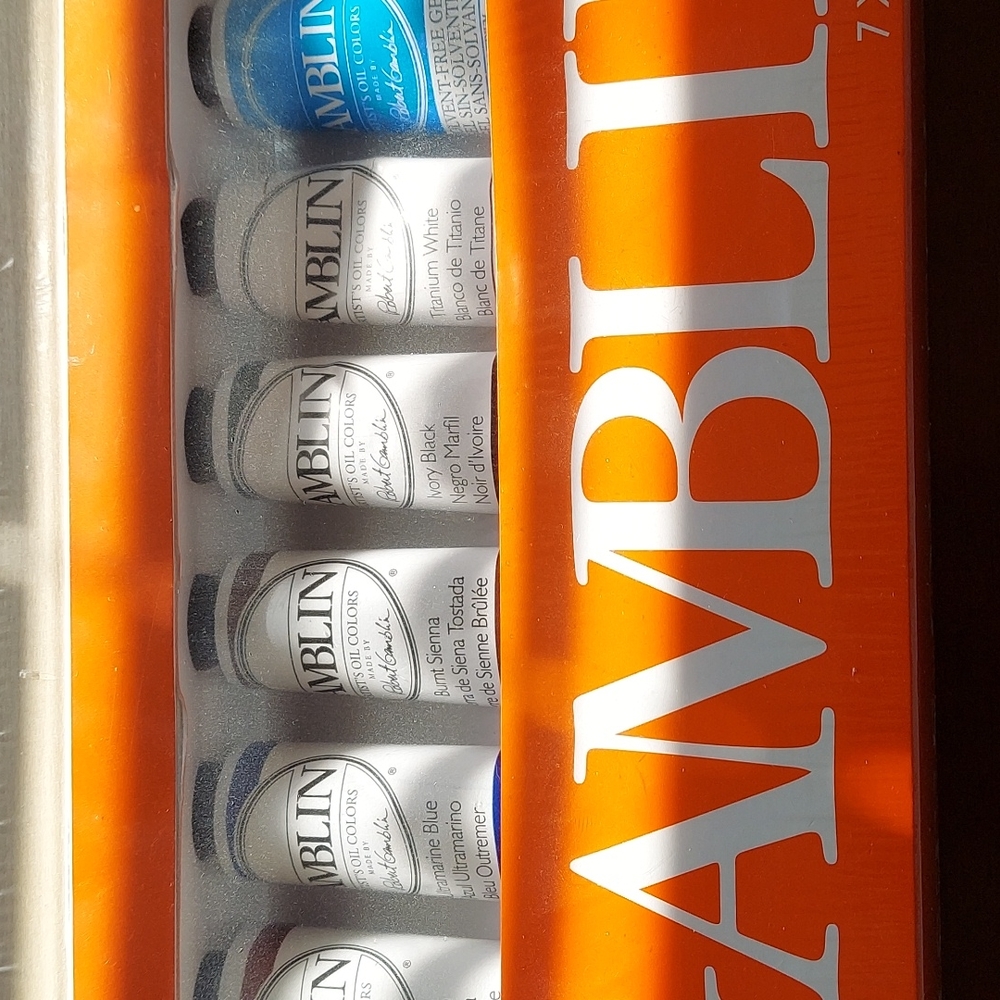 Gamblin Oil Paint Set